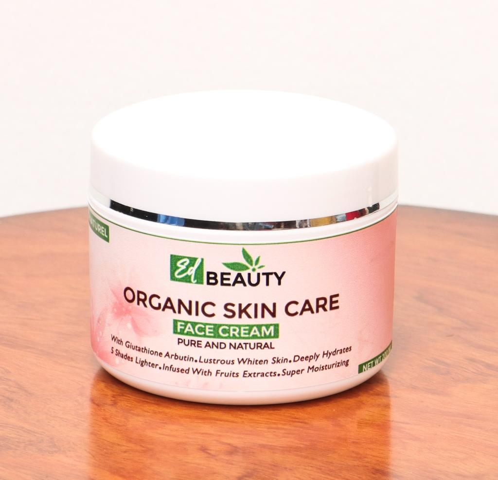 ED BEAUTY* Organic Skin Care Face Cream