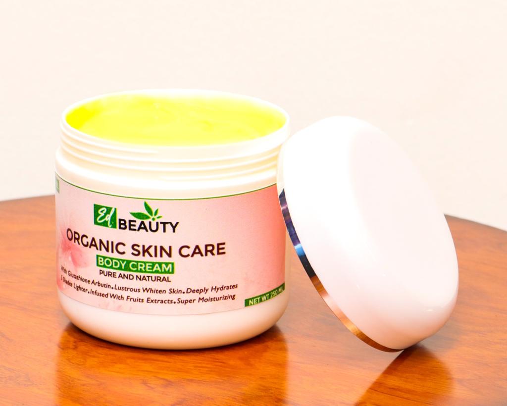 ED BEAUTY* Organic Skin Care Body Cream