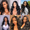 Glueless Wig Human Hair Ready To Wear Pre Plucked 13x4 HD Lace Front