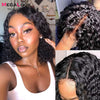 Deep Wave Bob Wig 13x4 13x6 Lace Front Human