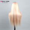 #P10/613 Blonde NEW Highlight Lace Frontal Wigs Human Hair