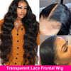 Glueless Human Hair WIg Ready To Wear Body Wave HD Lace Wig 13x4 Lace Front