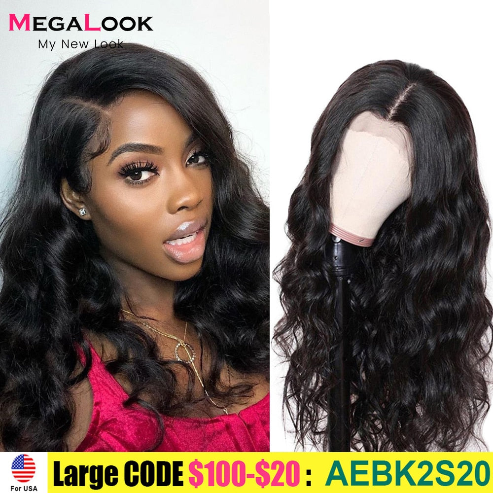 30 Inch Lace Front Wig T Part Transparent Lace Frontal Wig